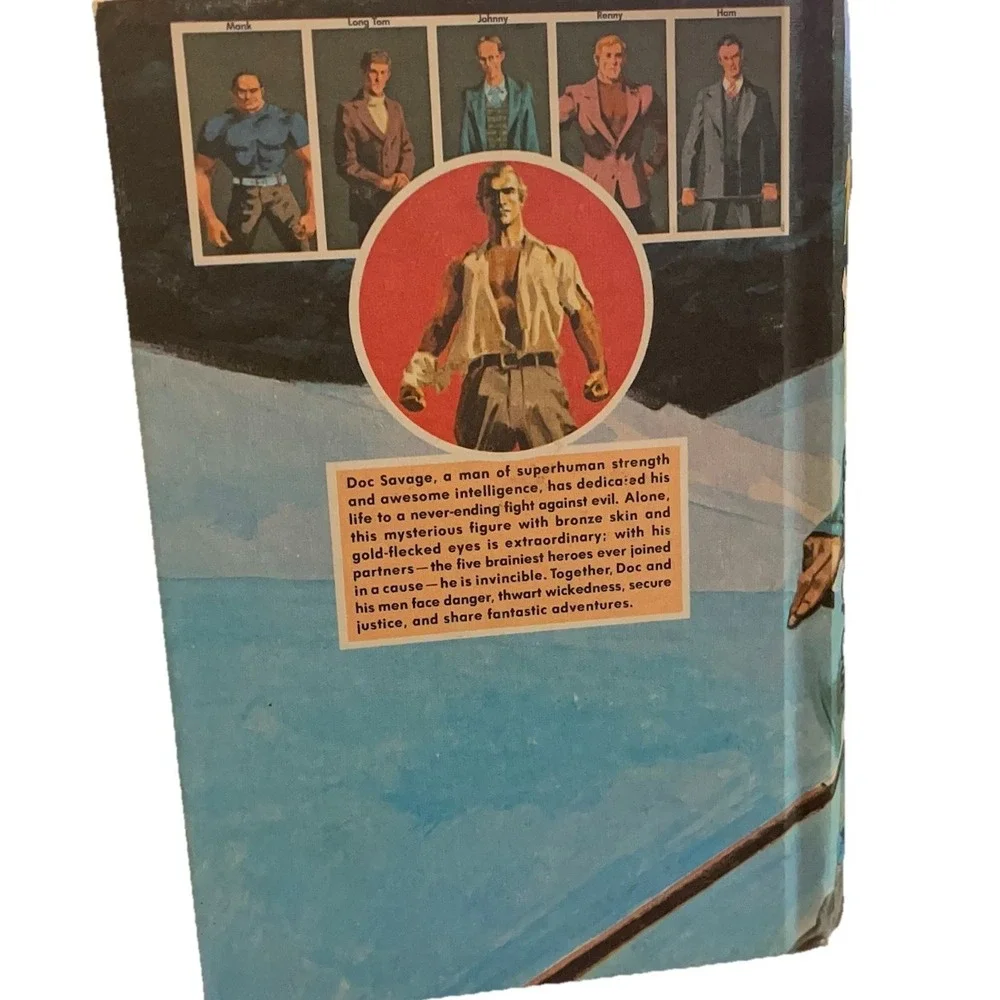 DOC SAVAGE QUEST OF QUI By KENNETH ROBESON Golden Press HC 1975‎